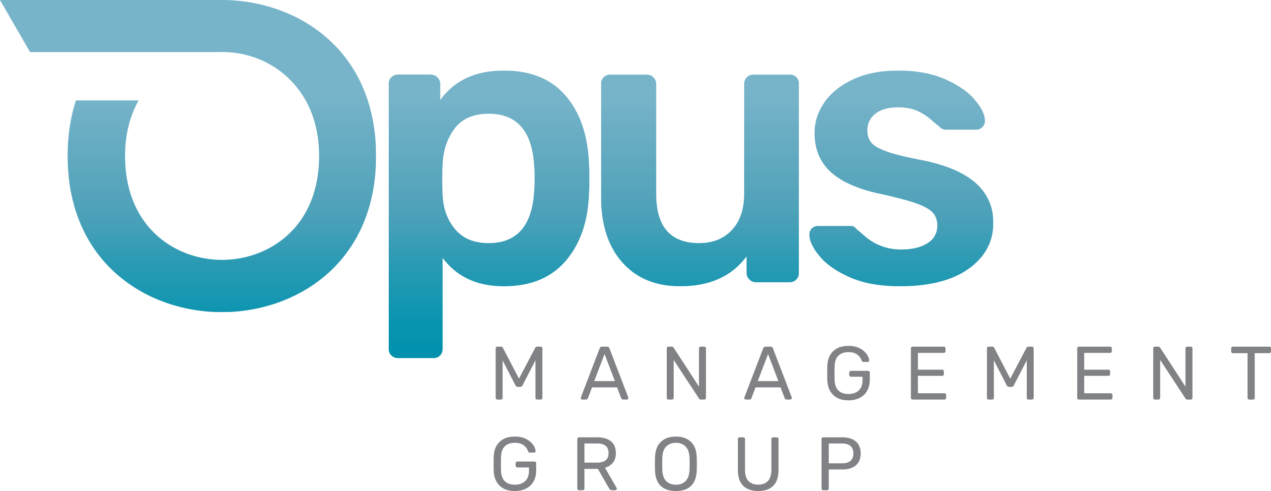 the logo for odious management group with the word odious on a black background